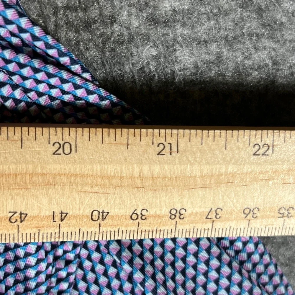 Peter Millar Summer Comfort Polo Shirt Blue Pattern Golf‎ Mens XL